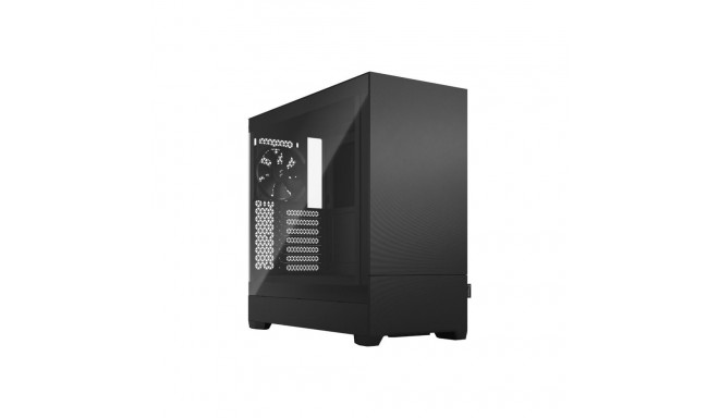 Fractal Design Pop Silent Black TG Clear ATX case with window, black
