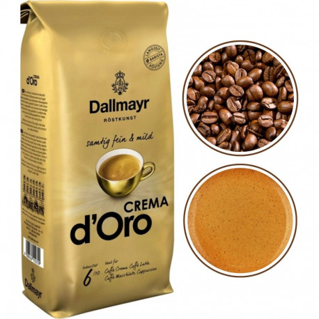 Kohvioad Dallmayr Crema D'Oro 1 kg