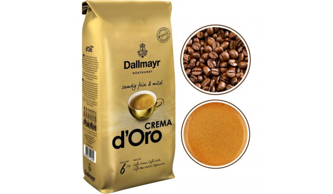 Coffee beans Dallmayr Crema D'Oro 1 kg