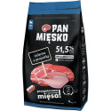 Pan Mięsko Veal and quail crispy food L for puppies 20kg