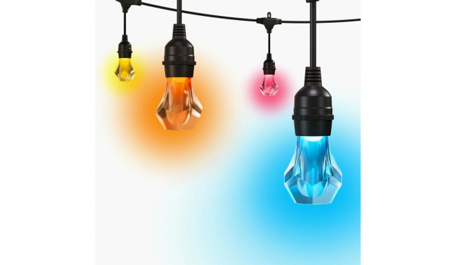 Nanoleaf Essentials Matter Smart Multicolour Outdoor String Lights Starter Kit 15m|16M+