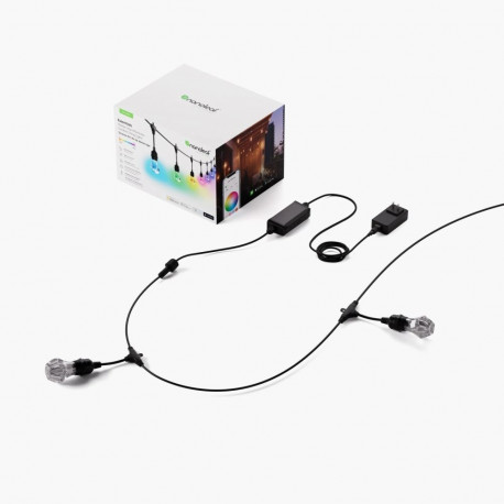 Nanoleaf Essentials Matter nutikad mitmevärvilised välisvalgusti valgusketid stardikomplekt 15m | 16