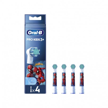 Oral-B Spiderman laste vahetatavad hambaharjapead 4 tk