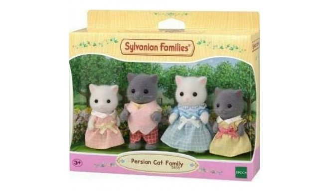 Epoch Sylvanian Families Figurine - Persian Kitten Family (05455)