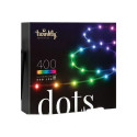 Twinkly|Dots Smart LED Lights 400 RGB (Multicolor), 20m, Transparent wire|RGB -16M+ colors