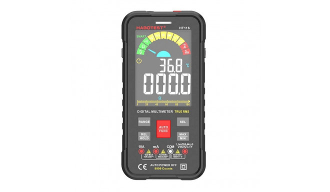 Digital Universal Multimeter Habotest HT116 True RMS , NCV