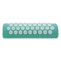 KiCA AuraSpike acupressure mat with cushion - green