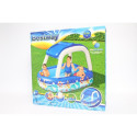 Inflatable pool+canopy 213x155x132 B54370