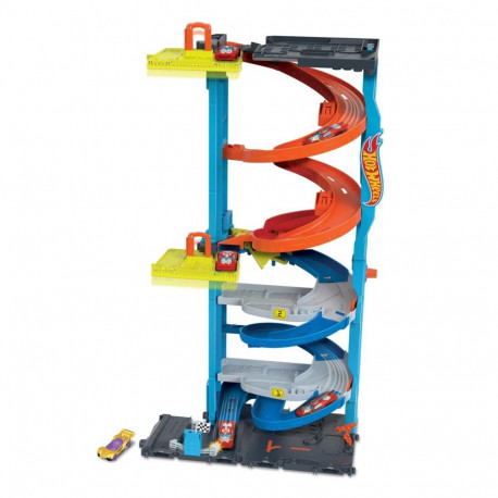 Hot Wheels mängukomplekt HKX43 City võidusõidutorn muundamisfunktsiooniga