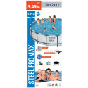 Bestway Steel Pro MAX raamiga bassein 18' x 48"/5.49m x 1.22m 56462