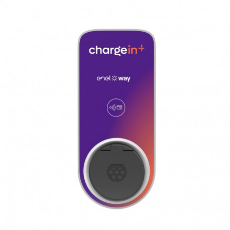 Enel X JuiceBox Plus 3.0 socket Type 2 22kW, three-phase wifi+cellular with Global SIM MVNO, RFID ca
