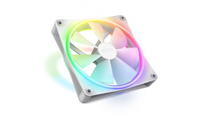 NZXT F140 RGB DUO ventilaator 14 cm valge 1 tk