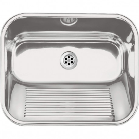 1-bowl utility sink - recessed or wall-mounted