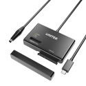Unitek USB-C sild SATA ja M.2 NVMe ketastele
