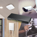 Zyxel GS1915-8 Hallatav L2 Gigabit Ethernet (10/100/1000) Must