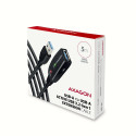 Axagon ADR-305 USB 3.2 Gen 1 A-M -> A-F active extension/repeater cable 5m - Kabel - Digital/Daten U