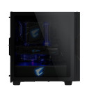 Gigabyte AORUS C300 GLASS Keskmine Torn Must