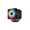 DeepCool AG620 BK ARGB Processor Air cooler 12 cm Black, White 1 pc(s)
