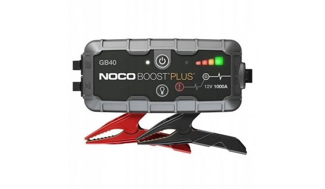 NOCO GB40 Boost 12V 1000A Jump Starter starter device with integrated 12V/USB battery