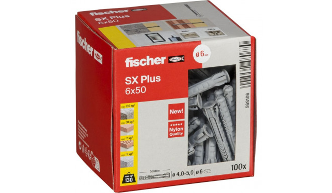 Fischer plug SX Plus 6x50 100 pcs.