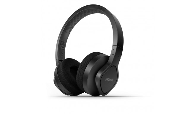 Philips A4216 -langattomat urheilukuulokkeet, musta