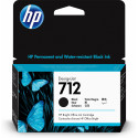 HP 712 tindikassett, must