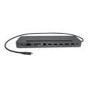 I-TEC USB-C Metall 4K 3xDisplay DS 1xHDMI 1xVGA 1xDP 1xSD+1xmicroSD CR 1xGLAN 1x3.5mmAudio 2xUSB 3.0