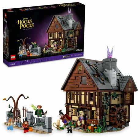 Konstruktsioon komplekt Lego Disney Hocus Pocus - Sanderson Sisters' Cottage 21341 2316 Tükid, osad