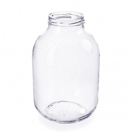 GLASS JARS WITHOUT LID 3L OKKO 6PCS