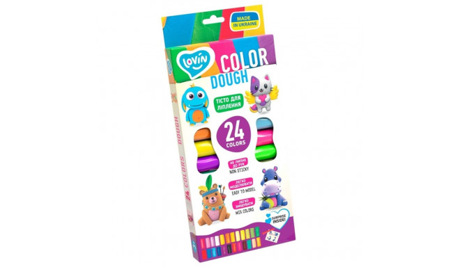 24 COLORS PLAY DOUGH SET