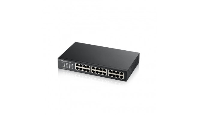 Switch - Zyxel GS1100-24E 24 Ports Without Control Black