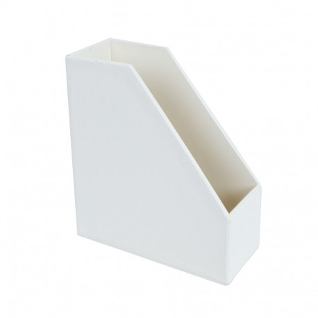 File holder WILMA 26.5x10.5x32.5cm, white