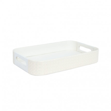 Tray WILMA 38.5x23.5x6cm, white