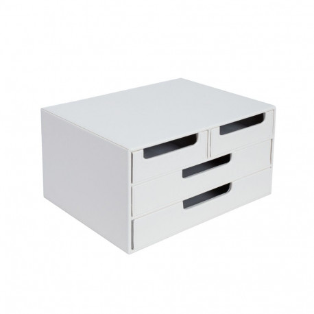Document drawer  WILMA 34x26x18.5cm, cream