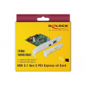 DeLOCK 90299 interface cards/adapter Internal USB 3.2 Gen 1 (3.1 Gen 1)