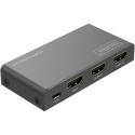"DIGITUS HDMI Splitter 1x2 4K/60Hz HDCP 2.3 EDID Control"