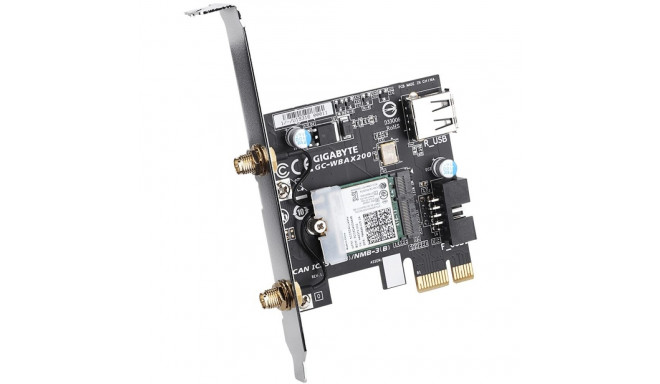 "Gigabyte GC-Wbax200 WLAN & Bluetooth 5.0 PCIe x1"