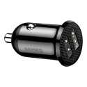 Baseus CCALLP-01 Grain Pro car charger dual USB 4.8A black