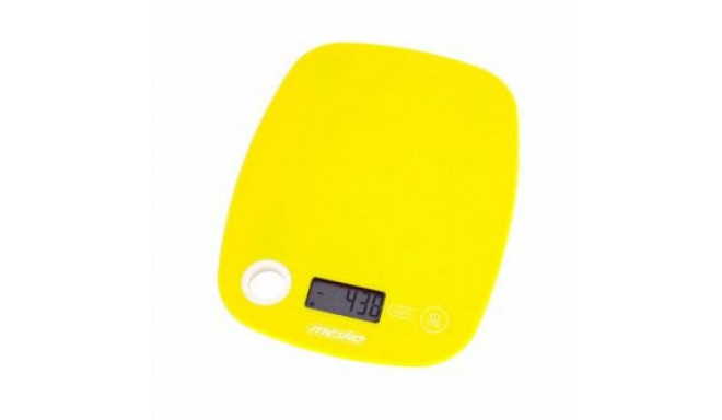 Mesko Kitchen scale MS 3159y Maximum weight (capacity) 5 kg, Graduation 1 g, Display type LCD, Yello