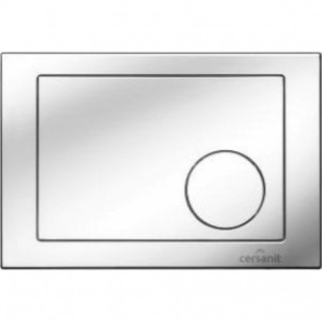 Cersanit Link flush button for toilet, glossy chrome (K97-090)