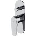 Cersanit Moduo concealed bathtub faucet, chrome (S951-338)