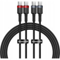Baseus USB-C - USB-C Kaabel 1m Must (BSU4887)
