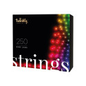 Twinkly|Strings Smart LED Lights 250 RGB (Multicolor), 20m, Black wire|RGB – 16M+ colors