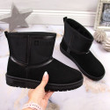 Black snow boots on the Big Star W INT1751B platform (39)