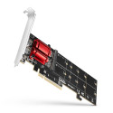 AXAGON PCEM2-ND PCIe adapter M.2 NVMe SSD jaoks