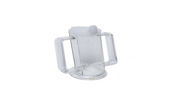 Mug for a disabled person transparent