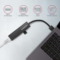AXAGON HMA-GL3A Multiport Hub, USB 3.0 Type-A, Gbit-LAN, 3x USB-A, microSD