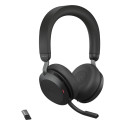 Jabra Evolve2 75 - USB-A UC lauastatiiviga - Must