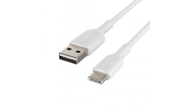 Belkin CAB001BT3MWH USB kaabel 3 m USB A USB C Valge