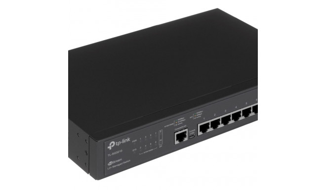 TP-LINK TL-SG3210 hallatav L2 gigabit ethernet (10/100/1000) Power over Ethernet (PoE) must